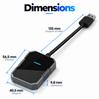 Adaptateur CarPlay & Android Auto Sans Fil – Essential
