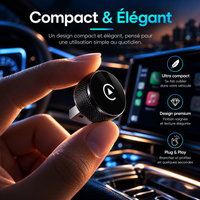 Adaptateur CarPlay & Android Auto Sans Fil – Pro