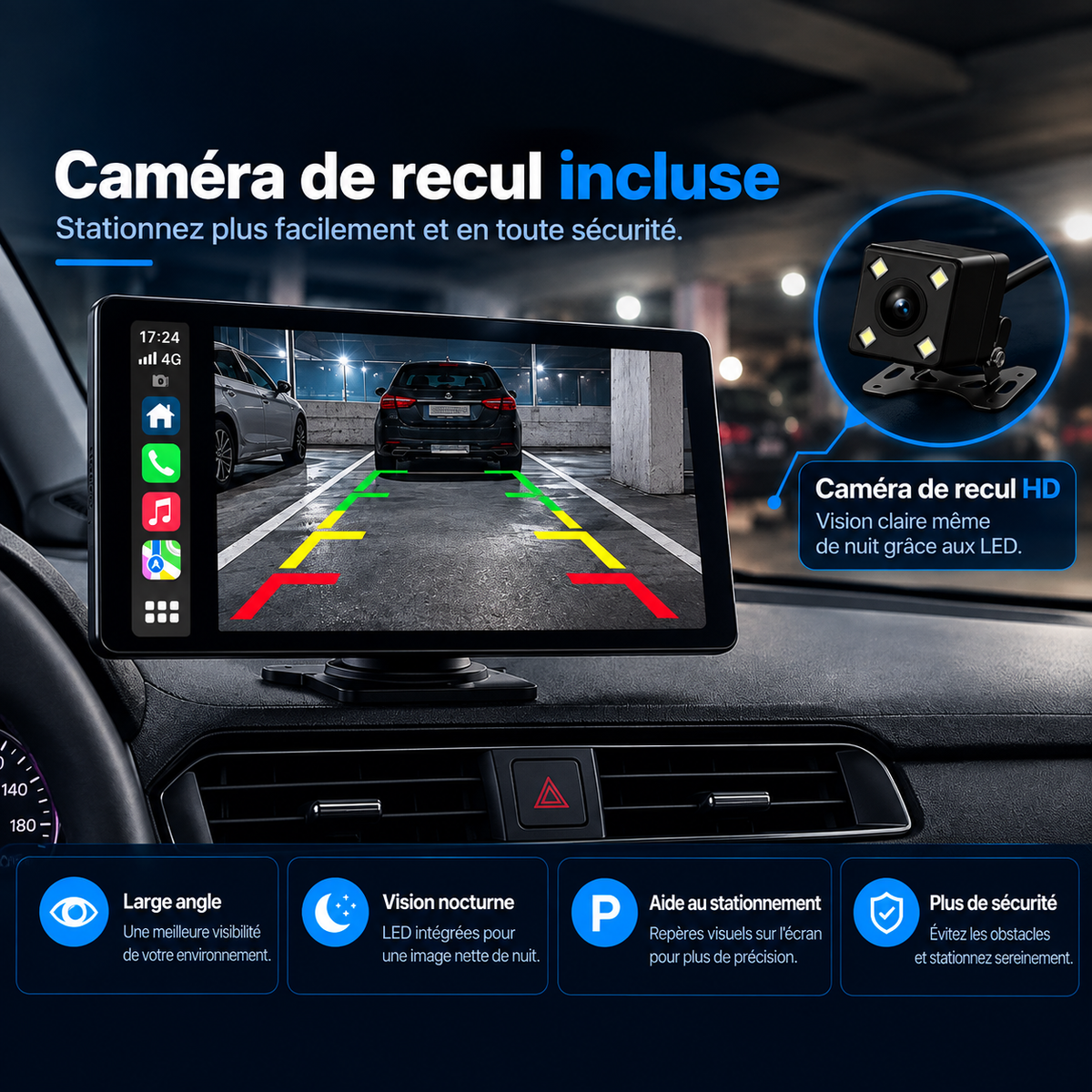 Écran Carplay & Android Auto - Essential