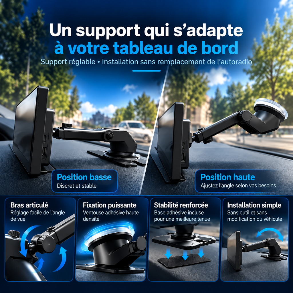 Écran Carplay & Android Auto - Essential