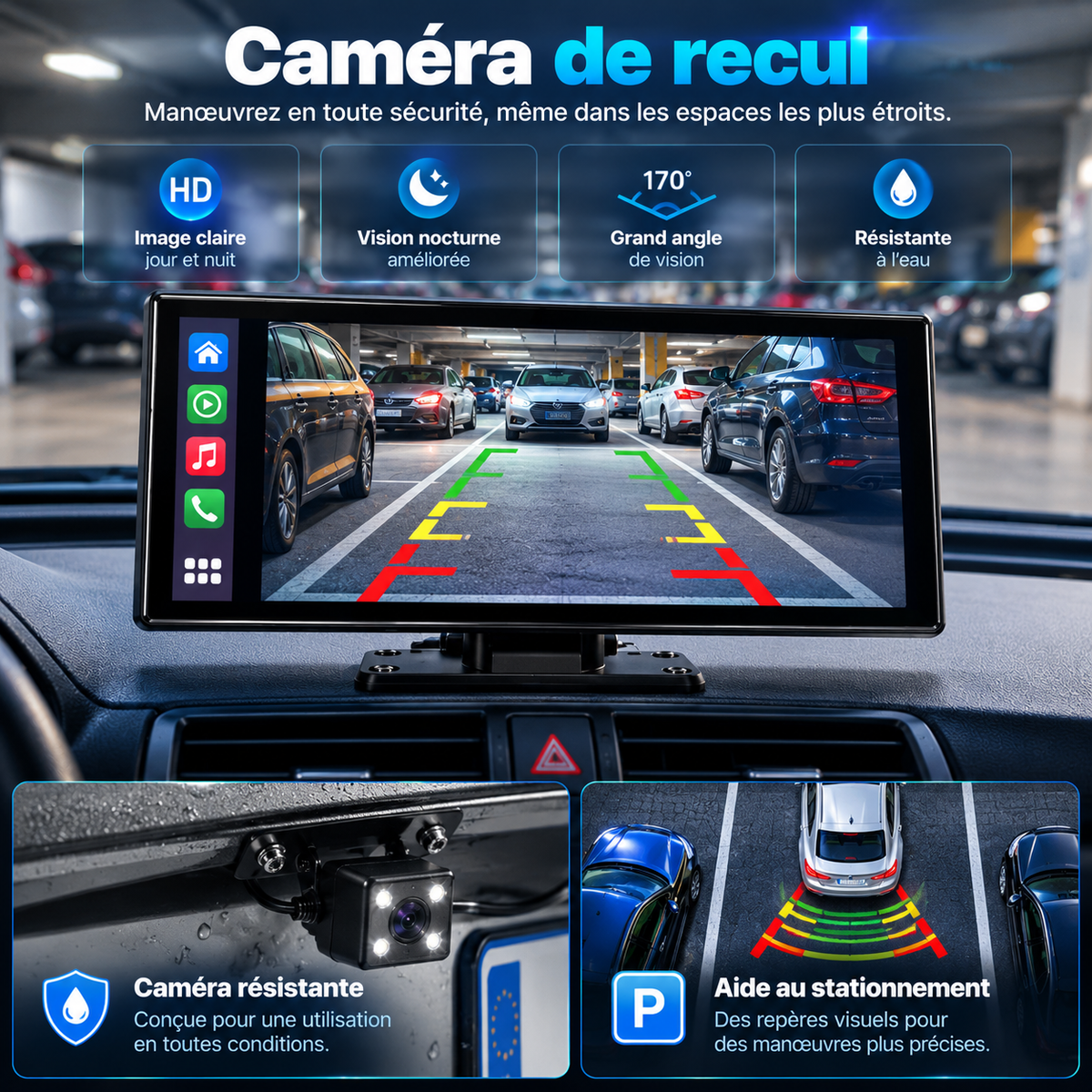 Écran Carplay & Android Auto - Standard