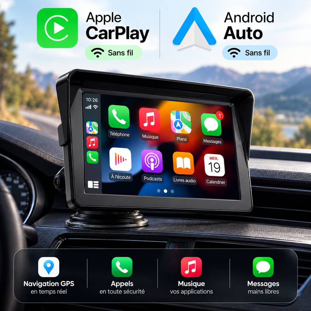 Écran Carplay & Android Auto - Mini