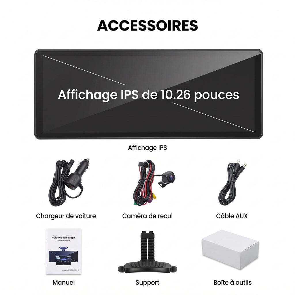 Écran CarPlay & Android Auto – Pro