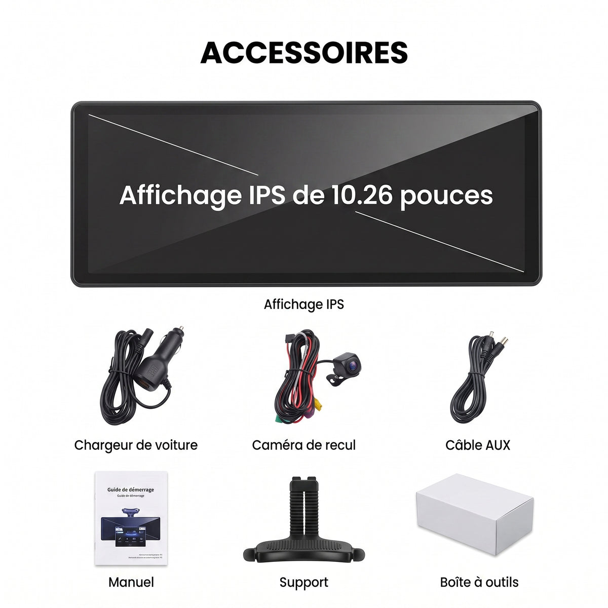 Écran CarPlay & Android Auto – Pro
